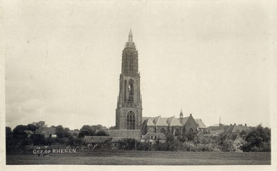 11979 Gezicht op de Cunerakerk te Rhenen, uit het zuiden.